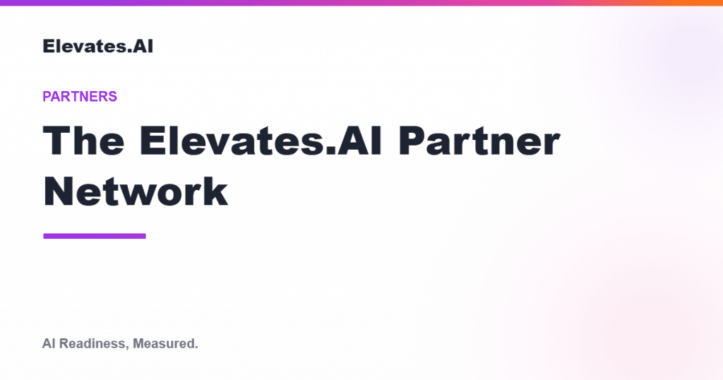 Elevates.AI Partner Network illustration